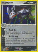 Mightyena (12/107) [Deoxys] Reverse Holofoil - Holo Rare