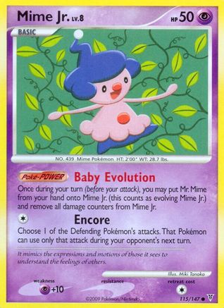 Mime Jr. (115/147) [Supreme Victors] Reverse Holofoil - Common