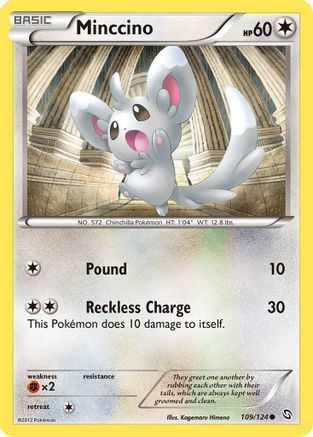 Minccino (109/124) [Dragons Exalted] - Common