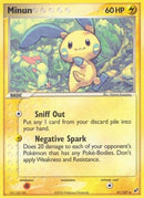 Minun (41/107) [Deoxys] Reverse Holofoil - Uncommon