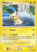 Minun (25/100) [Majestic Dawn] Reverse Holofoil - Rare