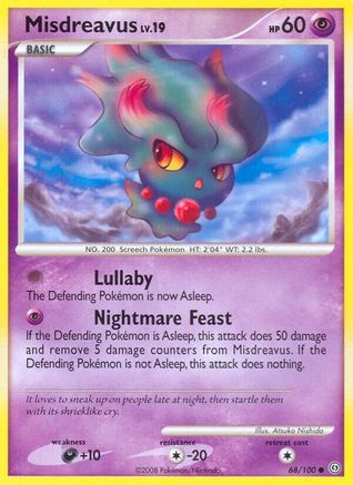 Misdreavus (68/100) [Stormfront] Reverse Holofoil - Common