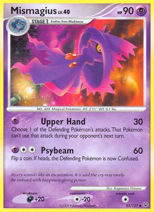 Mismagius (055/127) [Platinum] Reverse Holofoil - Uncommon
