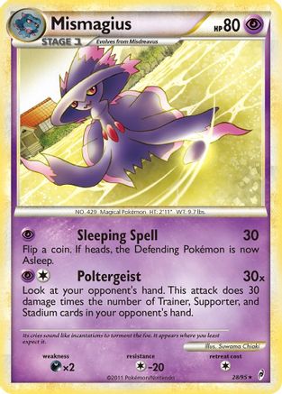 Mismagius (28/95) [Call of Legends] - Rare