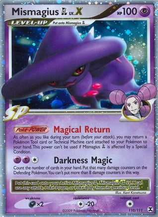Mismagius GL Lv.X (110/111) [Rising Rivals] Holofoil - Ultra Rare