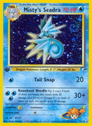 Misty's Seadra (009/132) [Gym Heroes] 1st Edition Holofoil - Holo Rare