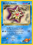 Misty's Staryu (090/132) [Gym Heroes] 1st Edition - Common