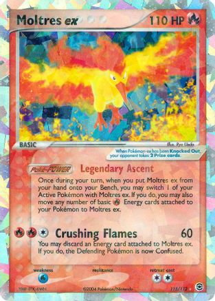 Moltres ex (115/112) [FireRed & LeafGreen] - Secret Rare
