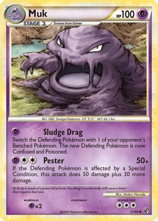 Muk (31/90) [Undaunted] Reverse Holofoil - Uncommon
