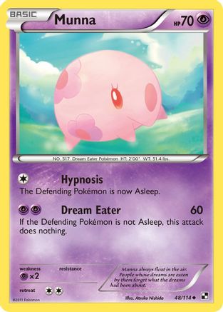 Munna (48/114) [Black and White] - Uncommon