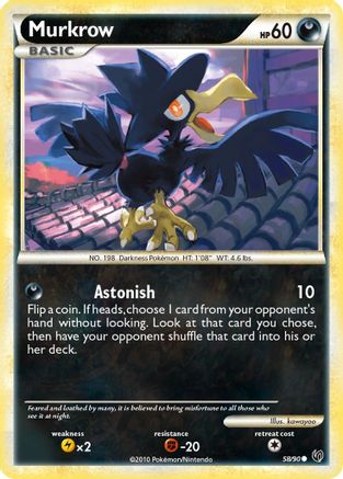Murkrow (058/90) [Undaunted] - Common