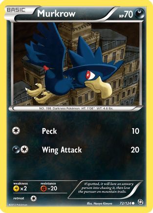 Murkrow (72/124) [Dragons Exalted] - Common