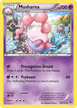 Musharna (40/101) [Plasma Blast] - Uncommon
