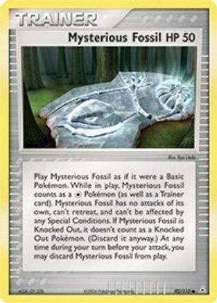 Mysterious Fossil (92/110) [Holon Phantoms] Reverse Holofoil - Common