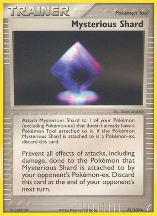 Mysterious Shard (81/100) [Crystal Guardians] Reverse Holofoil - Uncommon