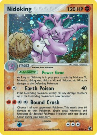 Nidoking (8/112) [FireRed & LeafGreen] Reverse Holofoil - Holo Rare