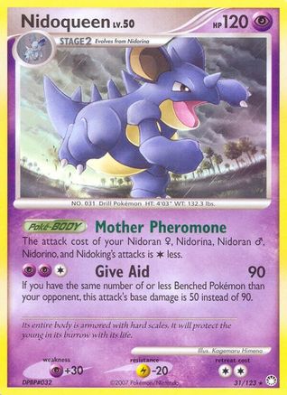 Nidoqueen (31/123) [Mysterious Treasures] - Rare