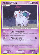 Nidoran F (091/123) [Mysterious Treasures] Reverse Holofoil - Common