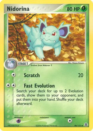 Nidorina (40/112) [FireRed & LeafGreen] - Uncommon
