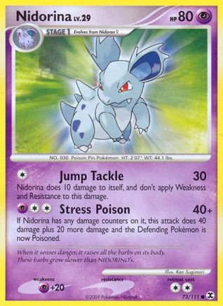 Nidorina (73/111) [Rising Rivals] - Common