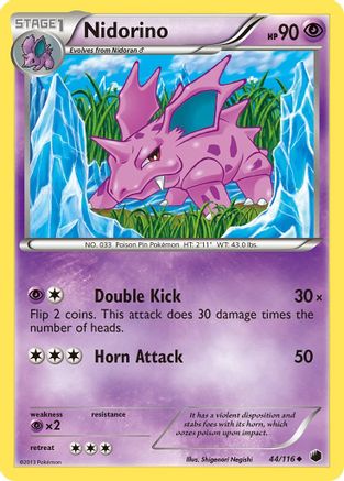 Nidorino (44/116) [Plasma Freeze] - Uncommon