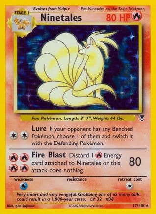 Ninetales (17/110) [Legendary Collection] Reverse Holofoil - Holo Rare