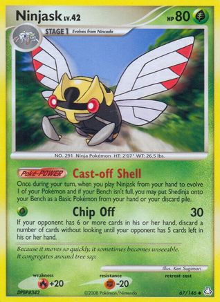 Ninjask (67/146) [Legends Awakened] - Uncommon