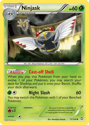 Ninjask (11/124) [Dragons Exalted] - Uncommon