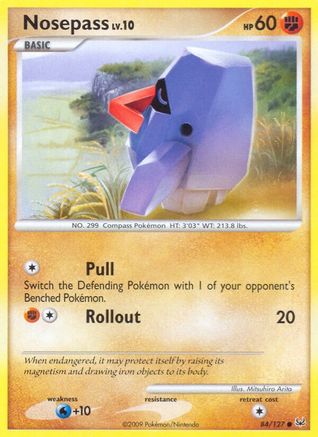 Nosepass (84/127) [Platinum] Reverse Holofoil - Common