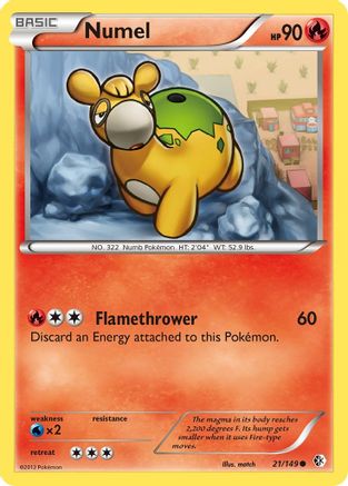 Numel (021/149) [Boundaries Crossed] Reverse Holofoil - Common