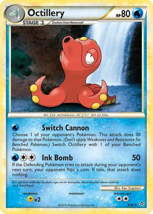 Octillery (006/95) [Unleashed] Reverse Holofoil - Holo Rare