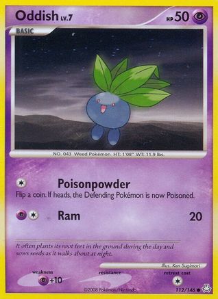 Oddish (112/146) [Legends Awakened] - Common