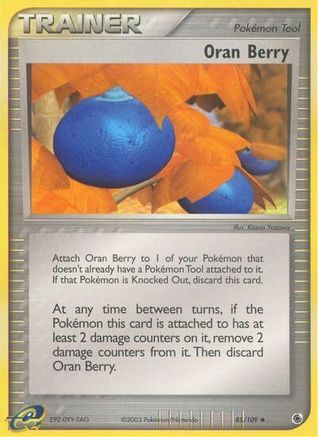 Oran Berry (85/109) [Ruby and Sapphire] Reverse Holofoil - Uncommon