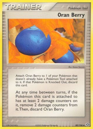 Oran Berry (80/106) [Emerald] Reverse Holofoil - Uncommon