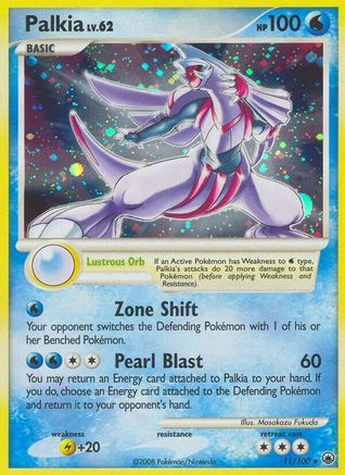 Palkia (11/100) [Majestic Dawn] Holofoil - Holo Rare