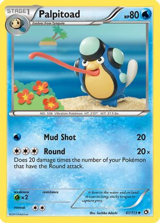 Palpitoad (41/113) [Legendary Treasures] - Uncommon