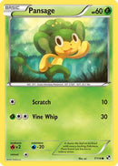 Pansage (7/114) [Black and White] Reverse Holofoil - Common