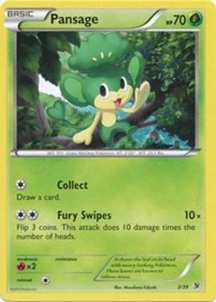 Pansage (2/39) [Kalos Starter Set] - Common