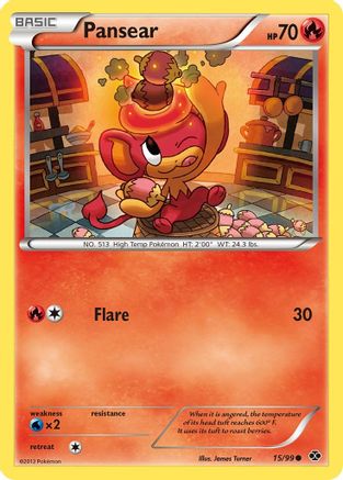 Pansear (15/99) [Next Destinies] - Common