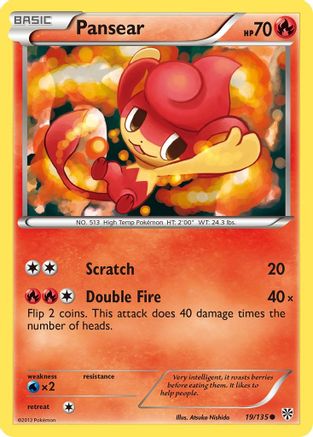 Pansear (19/135) [Plasma Storm] - Common
