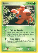 Paras (072/112) [FireRed & LeafGreen] Reverse Holofoil - Common