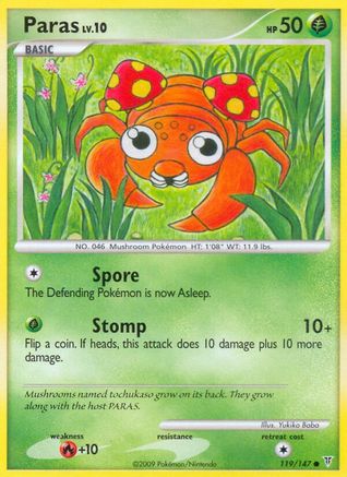 Paras (119/147) [Supreme Victors] Reverse Holofoil - Common