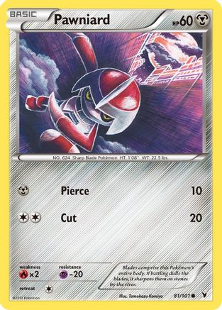 Pawniard (081/101) [Noble Victories] Reverse Holofoil - Common
