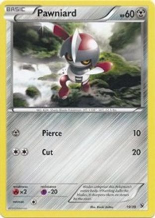 Pawniard (19/39) [Kalos Starter Set] - Common