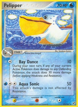 Pelipper (21/107) [Deoxys] - Rare