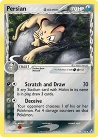 Persian (Delta Species) (048/110) [Holon Phantoms] Reverse Holofoil - Uncommon
