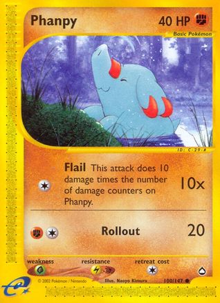 Phanpy (100/147) [Aquapolis] - Common
