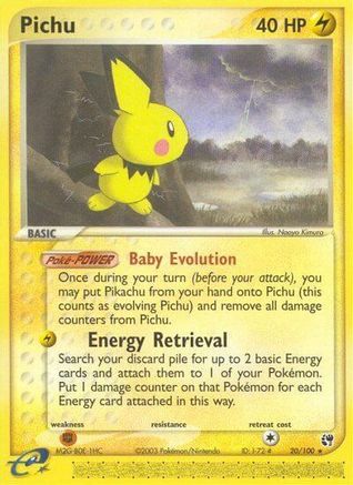 Pichu (020/100) [Sandstorm] - Rare