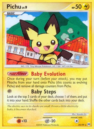 Pichu (025/99) [Arceus] - Rare