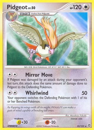 Pidgeot (35/132) [Secret Wonders] - Rare